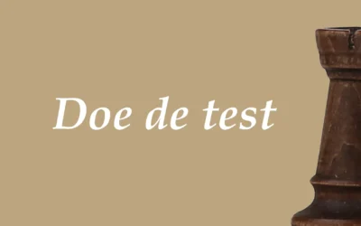 Pesten op de werkvloer – Test